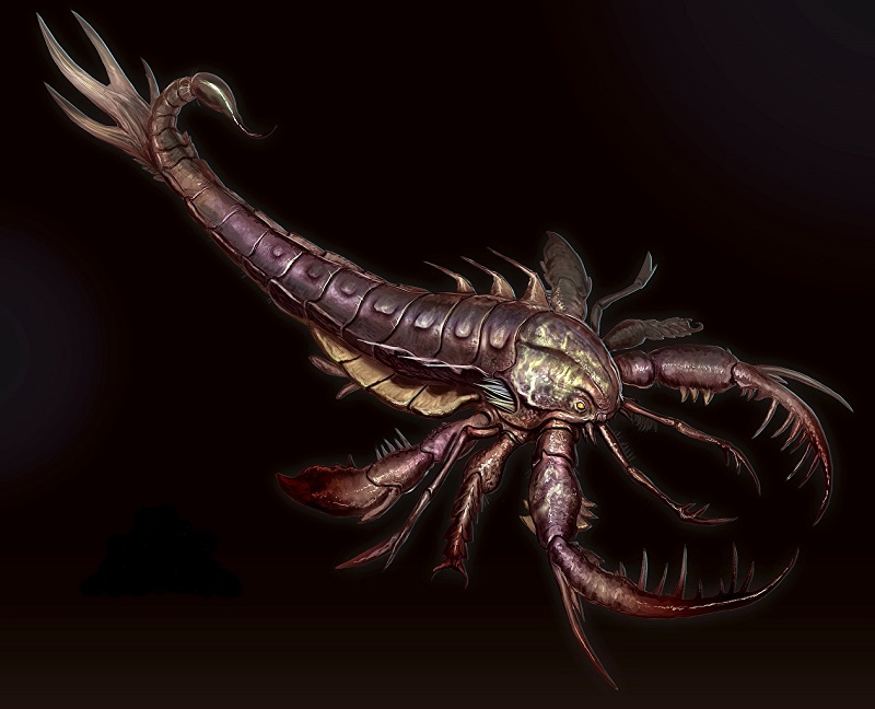 Гигантский морской скорпион